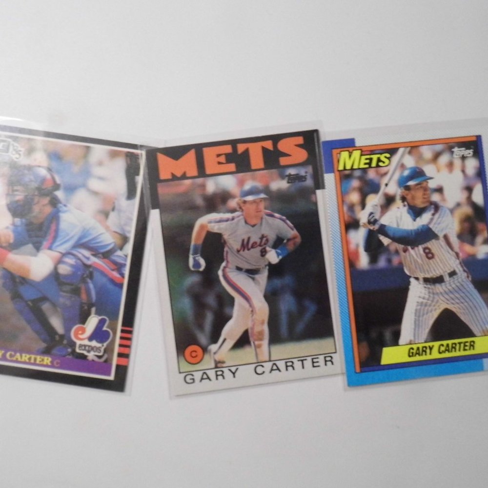 Gary Carter(3)Cards Baseball